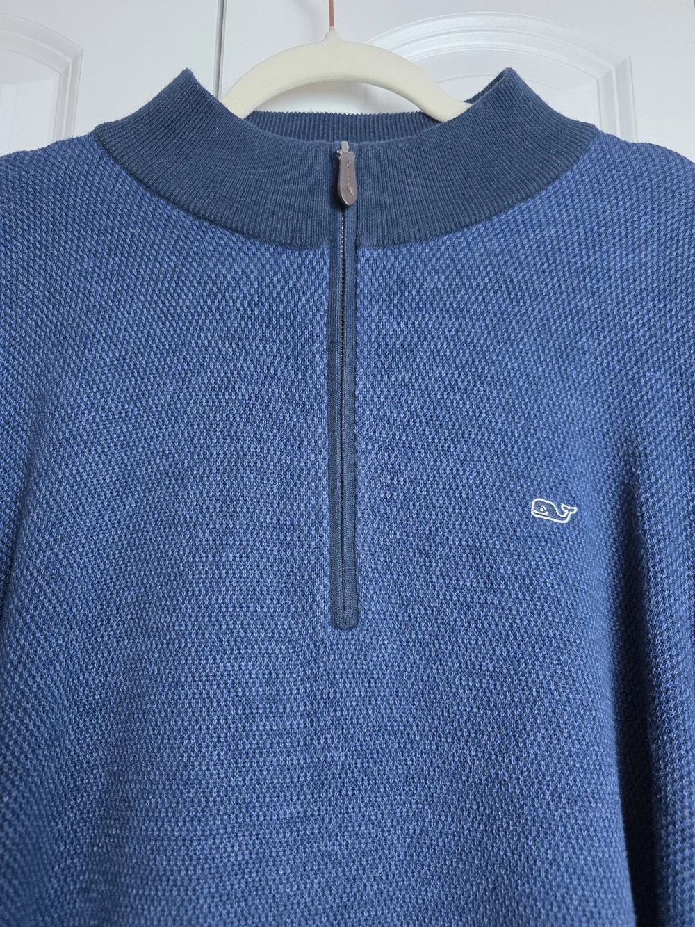 ​Vineyard Vines 1/4 Quarter Zip Knit Sweater Men's XL Cotton & Wool Blend